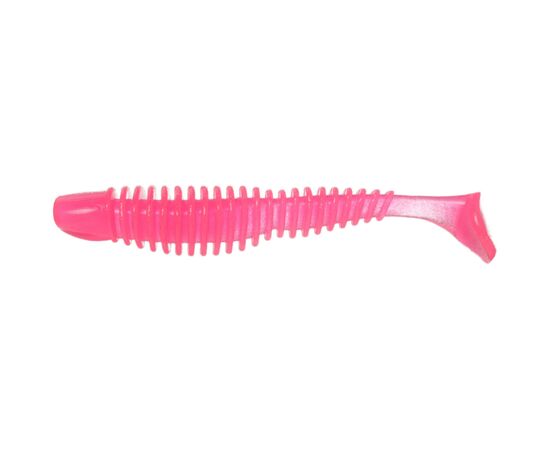 Силикон рыболовный Reins Bubbling Shad 4" 206 UV Pink Sigh (8 шт/уп.) (1552.07.76)