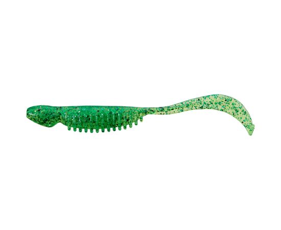 Силикон рыболовный Reins Curly Shad 3.5" 592 Bucksy Chart (14 шт/уп.) (1552.09.61)