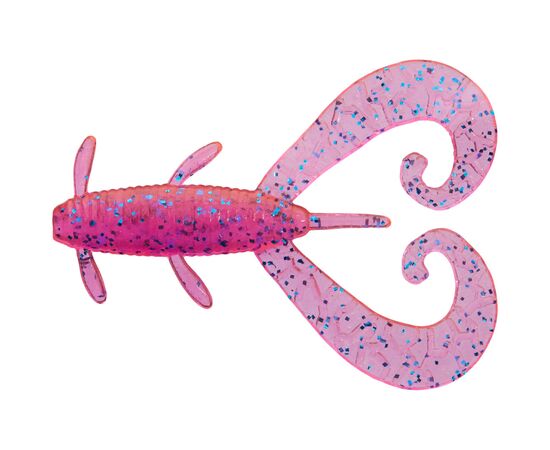 Силикон рыболовный Reins G-Tail Twin 2" 443 Pink Sardine (10 шт/уп.) (1552.10.11)