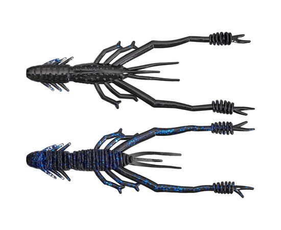 Силикон рыболовный Reins Ring Shrimp 4" B11 Blue Belly (6 шт/уп.) (1552.09.15)