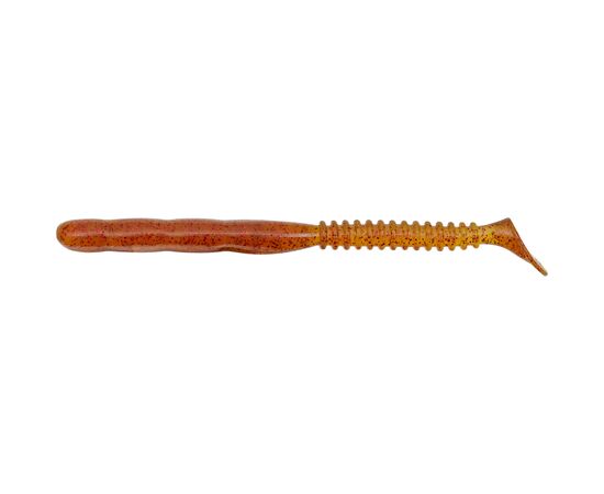 Силикон рыболовный Reins Rockvibe Shad 4" 566 Motor Oil Red Flake (12 шт/уп.) (1552.08.97)