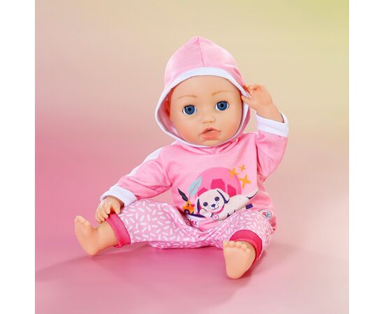 Аксессуар к кукле Zapf Набор одежды для куклы Baby Вorn - Розовый спортивный костюм (837313), изображение 4 Аксессуар к кукле Zapf Набор одежды для куклы Baby Вorn - Розовый спортивный костюм (837313), изображение 4