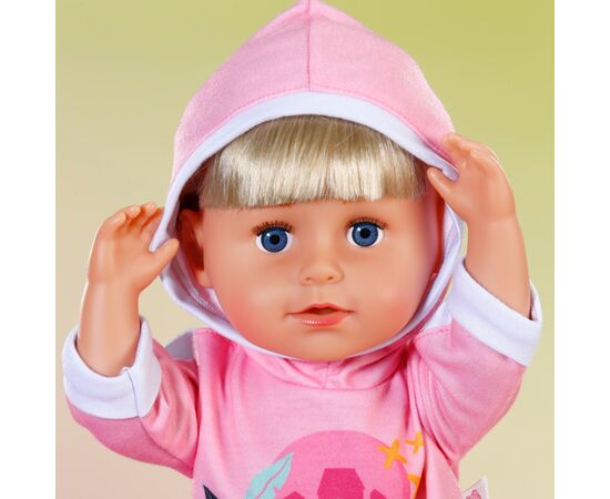 Аксессуар к кукле Zapf Набор одежды для куклы Baby Вorn - Розовый спортивный костюм (837313), изображение 6 Аксессуар к кукле Zapf Набор одежды для куклы Baby Вorn - Розовый спортивный костюм (837313), изображение 6