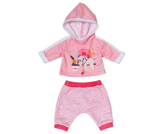 Аксессуар к кукле Zapf Набор одежды для куклы Baby Вorn - Розовый спортивный костюм (837313)