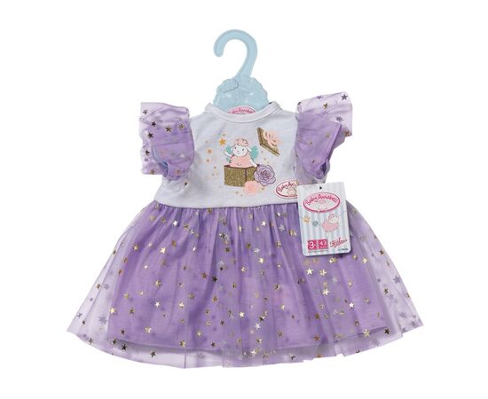 Аксессуар к кукле Zapf Одежда для куклы Baby Annabell - Сиреневое платье (710296), изображение 5 Аксессуар к кукле Zapf Одежда для куклы Baby Annabell - Сиреневое платье (710296), изображение 5