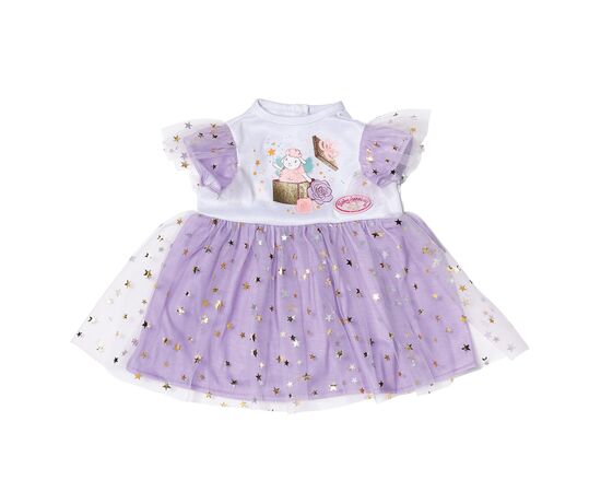 Аксессуар к кукле Zapf Одежда для куклы Baby Annabell - Сиреневое платье (710296)