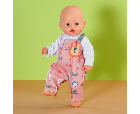 Аксессуар к кукле Zapf Одежда для куклы Baby Born - Комбинезон Джунгли (871669), изображение 3 Аксессуар к кукле Zapf Одежда для куклы Baby Born - Комбинезон Джунгли (871669), изображение 3