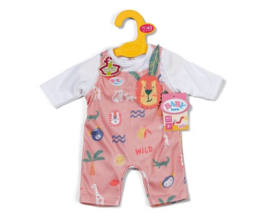 Аксессуар к кукле Zapf Одежда для куклы Baby Born - Комбинезон Джунгли (871669), изображение 5 Аксессуар к кукле Zapf Одежда для куклы Baby Born - Комбинезон Джунгли (871669), изображение 5