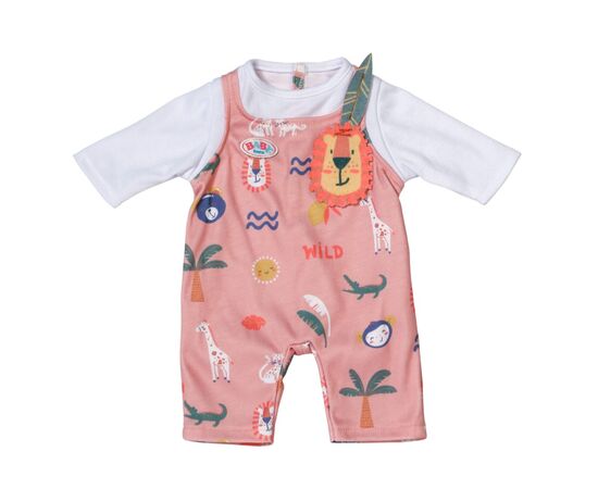 Аксессуар к кукле Zapf Одежда для куклы Baby Born - Комбинезон Джунгли (871669)