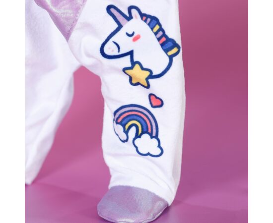 Аксессуар к кукле Zapf Одежда для куклы Baby Born - Комбинезон Единорога (838266), изображение 6 Аксессуар к кукле Zapf Одежда для куклы Baby Born - Комбинезон Единорога (838266), изображение 6