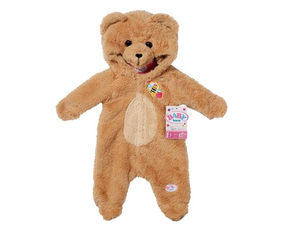 Аксессуар к кукле Zapf Одежда для куклы Baby Born - Комбинезон Медвежонка (836088), изображение 6 Аксессуар к кукле Zapf Одежда для куклы Baby Born - Комбинезон Медвежонка (836088), изображение 6