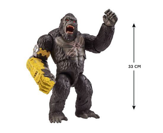 Фигурка Godzilla vs. Kong Мегамощный удар Конга (свет, звук) (35585), изображение 2 Фигурка Godzilla vs. Kong Мегамощный удар Конга (свет, звук) (35585), изображение 2