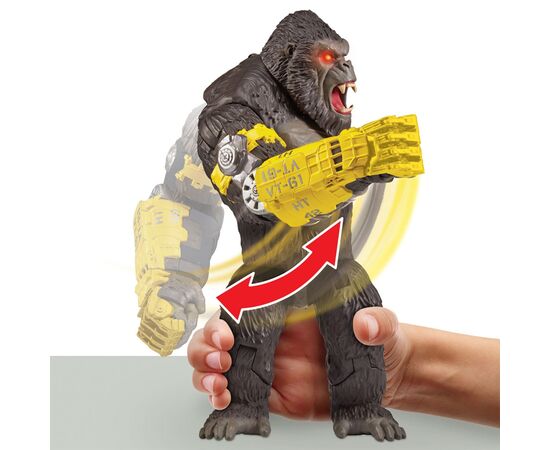 Фигурка Godzilla vs. Kong Мегамощный удар Конга (свет, звук) (35585), изображение 5 Фигурка Godzilla vs. Kong Мегамощный удар Конга (свет, звук) (35585), изображение 5