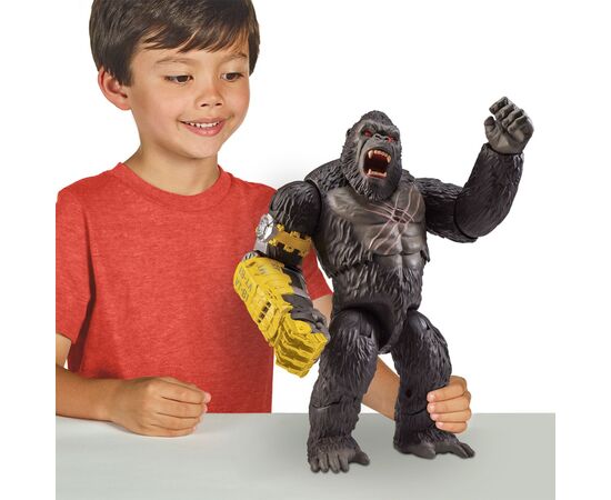 Фигурка Godzilla vs. Kong Мегамощный удар Конга (свет, звук) (35585), изображение 6 Фигурка Godzilla vs. Kong Мегамощный удар Конга (свет, звук) (35585), изображение 6