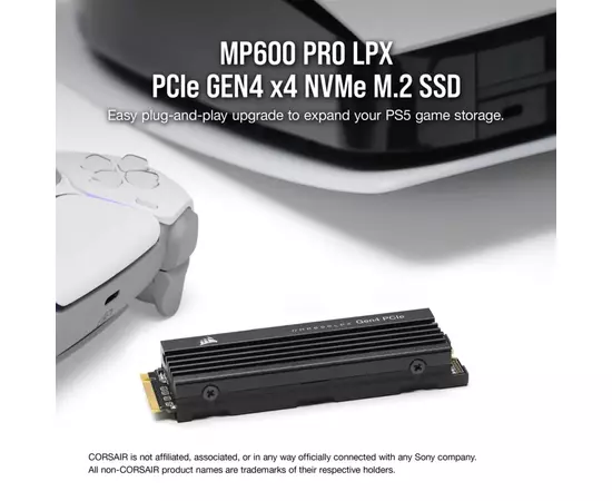 Накопитель SSD M.2 2280 4TB MP600PRO LPX Corsair (CSSD-F4000GBMP600PLP), изображение 9 Накопитель SSD M.2 2280 4TB MP600PRO LPX Corsair (CSSD-F4000GBMP600PLP), изображение 9