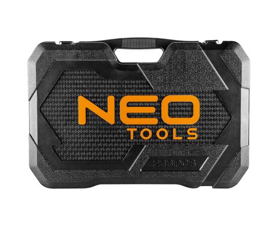 Набор инструментов Neo Tools 233шт, 1/2", 1/4", 3/8", CrV, кейс (10-078), изображение 12 Набор инструментов Neo Tools 233шт, 1/2", 1/4", 3/8", CrV, кейс (10-078), изображение 12