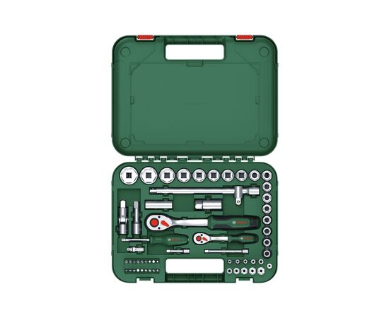 Набор инструментов Bosch с битами и трещотками, 1/2", 25 шт. (1.600.A02.Z9G), изображение 3 Набор инструментов Bosch с битами и трещотками, 1/2", 25 шт. (1.600.A02.Z9G), изображение 3