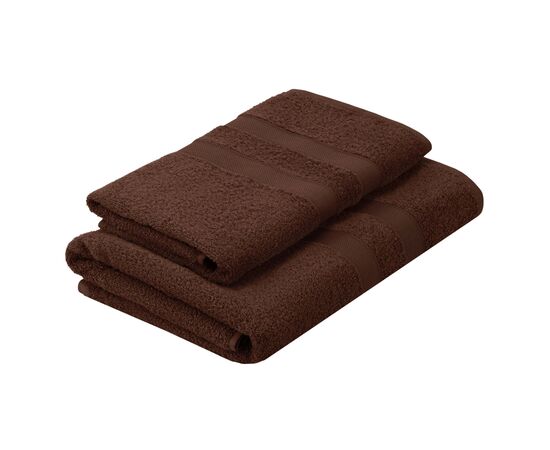 Полотенце Ardesto набор махровых Splendid 50х90 см, 70х140 см, 2шт, 100% хлопок, коричневый (ART2359BR), изображение 2 Полотенце Ardesto набор махровых Splendid 50х90 см, 70х140 см, 2шт, 100% хлопок, коричневый (ART2359BR), изображение 2