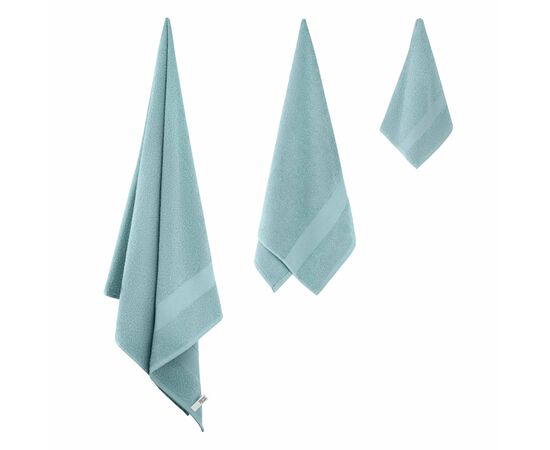 Рушник Ardesto Essence 100% бавовна, аква 30х50 см (ART2230AQ), зображення 5 Рушник Ardesto Essence 100% бавовна, аква 30х50 см (ART2230AQ), зображення 5