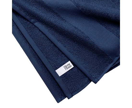 Рушник Ardesto Essence 100% бавовна, синій темний 30х50 см (ART2230NA), зображення 3 Рушник Ardesto Essence 100% бавовна, синій темний 30х50 см (ART2230NA), зображення 3