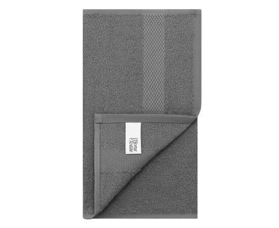 Рушник Ardesto Essence 100% бавовна, сірий темний 30х50 см (ART2230DG), зображення 2 Рушник Ardesto Essence 100% бавовна, сірий темний 30х50 см (ART2230DG), зображення 2