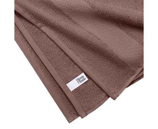 Рушник Ardesto Essence 100% бавовна, коричневий 50х90 см (ART2250BR), зображення 3 Рушник Ardesto Essence 100% бавовна, коричневий 50х90 см (ART2250BR), зображення 3