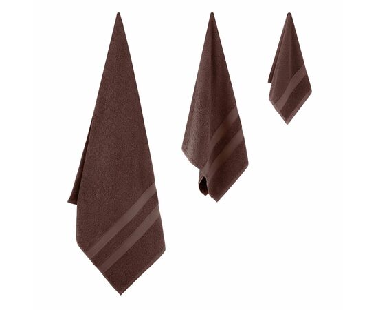 Полотенце Ardesto Splendid 100% хлопок, коричневый 30х50 см (ART2330BR), изображение 5 Полотенце Ardesto Splendid 100% хлопок, коричневый 30х50 см (ART2330BR), изображение 5