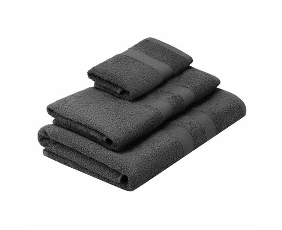 Рушник Ardesto Splendid 100% бавовна, сірий темний 30х50 см (ART2330DG), зображення 4 Рушник Ardesto Splendid 100% бавовна, сірий темний 30х50 см (ART2330DG), зображення 4