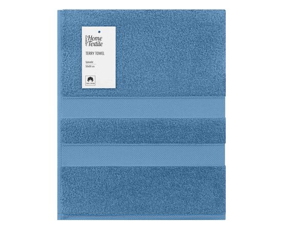Рушник Ardesto Splendid 100% бавовна, блакитний 50х90 см (ART2350BL)