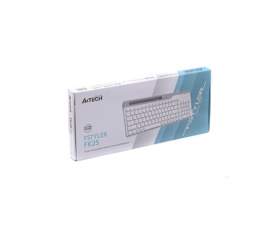 Клавиатура A4Tech FK25 USB White, изображение 5 Клавиатура A4Tech FK25 USB White, изображение 5