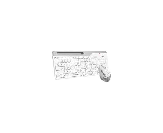 Комплект A4Tech FB2535C Wireless/Bluetooth Icy White (FB2535C Icy White), изображение 2 Комплект A4Tech FB2535C Wireless/Bluetooth Icy White (FB2535C Icy White), изображение 2