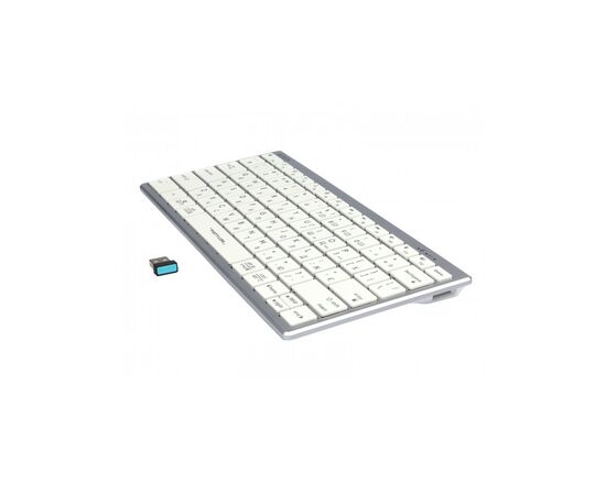 Клавіатура A4Tech FBX51C Wireless/Bluetooth White (FBX51C White), зображення 5 Клавіатура A4Tech FBX51C Wireless/Bluetooth White (FBX51C White), зображення 5