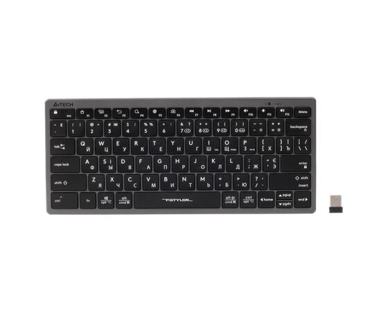 Клавиатура A4Tech FBX51C Wireless/Bluetooth Grey (FBX51C Grey)