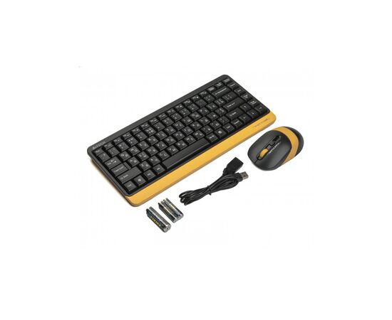 Комплект A4Tech FG1110 Wireless Bumblebee (FG1110 Bumblebee), зображення 3 Комплект A4Tech FG1110 Wireless Bumblebee (FG1110 Bumblebee), зображення 3