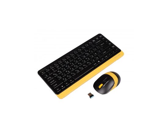 Комплект A4Tech FG1110 Wireless Bumblebee (FG1110 Bumblebee), зображення 4 Комплект A4Tech FG1110 Wireless Bumblebee (FG1110 Bumblebee), зображення 4