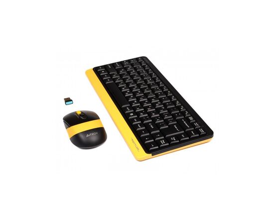 Комплект A4Tech FG1110 Wireless Bumblebee (FG1110 Bumblebee), зображення 5 Комплект A4Tech FG1110 Wireless Bumblebee (FG1110 Bumblebee), зображення 5