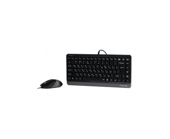 Комплект A4Tech F1110 USB Grey (F1110 Grey), зображення 2 Комплект A4Tech F1110 USB Grey (F1110 Grey), зображення 2