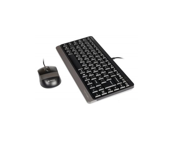 Комплект A4Tech F1110 USB Grey (F1110 Grey), зображення 5 Комплект A4Tech F1110 USB Grey (F1110 Grey), зображення 5