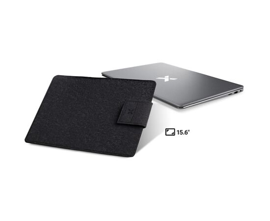 Чехол для ноутбука Vinga 15.6" NSF150 Black (NSF150BK), изображение 4 Чехол для ноутбука Vinga 15.6" NSF150 Black (NSF150BK), изображение 4