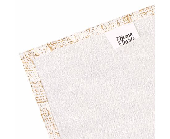 Скатерть Ardesto Shine 100% полиэстер, золотистый 140х180 см (ART08SG), изображение 11