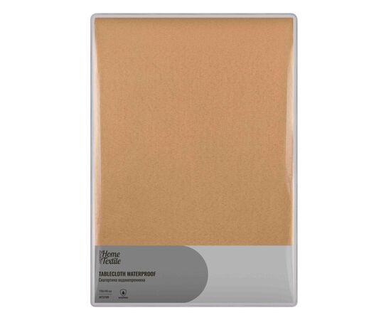 Скатерть Ardesto Waterproof 100% полиэстер, бежевый 120х140 см (ART07WB)