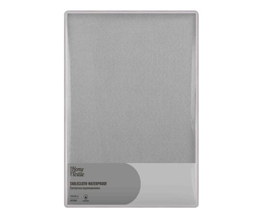 Скатерть Ardesto Waterproof 100% полиэстер, серый 120х140 см (ART07WG)