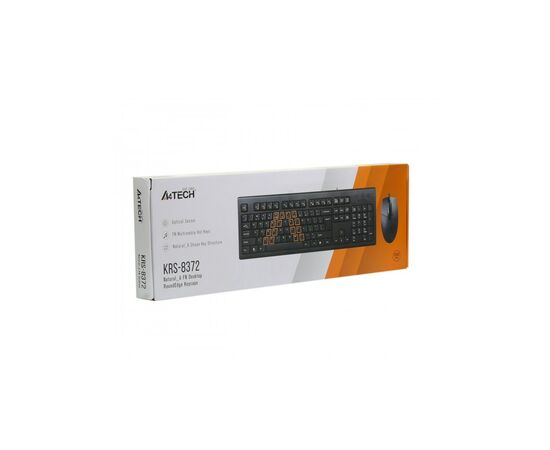 Комплект A4Tech KR-8372 USB Black, изображение 8 Комплект A4Tech KR-8372 USB Black, изображение 8