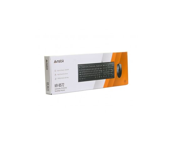 Комплект A4Tech KR-8572 USB Black, зображення 8 Комплект A4Tech KR-8572 USB Black, зображення 8