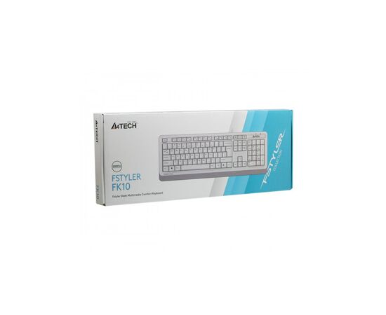 Клавиатура A4Tech FK10 White, изображение 7 Клавиатура A4Tech FK10 White, изображение 7