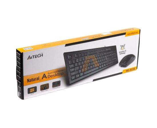 Комплект A4Tech KRS-8520D USB Black, зображення 3 Комплект A4Tech KRS-8520D USB Black, зображення 3