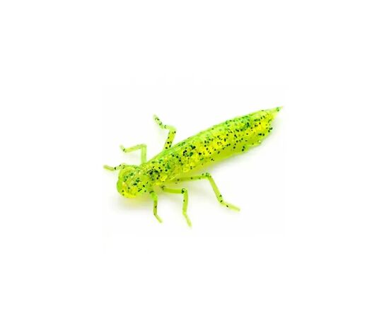 Силикон рыболовный FishUP Dragonfly 0.75" 026 - Flo Chartreuse/Green (12шт/уп) (1864.04.68)