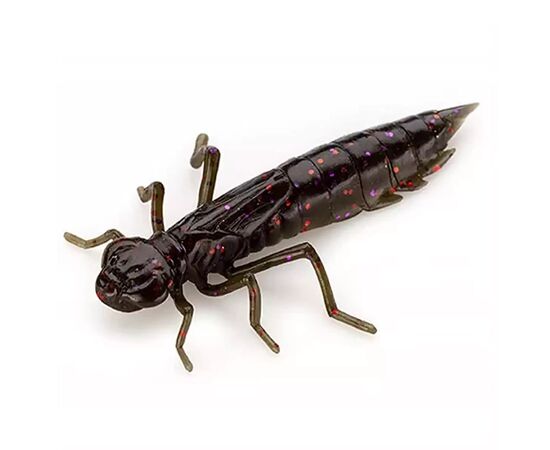 Силікон рибальський FishUP Dragonfly 0.75" 050 - Green Pumpkin Brown/Red&Purple (12шт/уп) (1864.04.73)