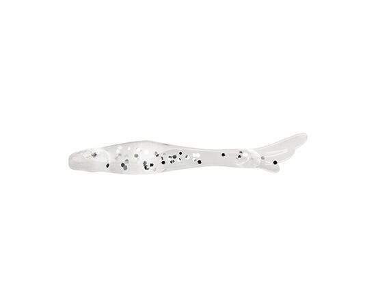 Силикон рыболовный FishUP Aji Tiny 1.5" 411 - UV Clear/Silver (12шт/уп) (1864.14.83)