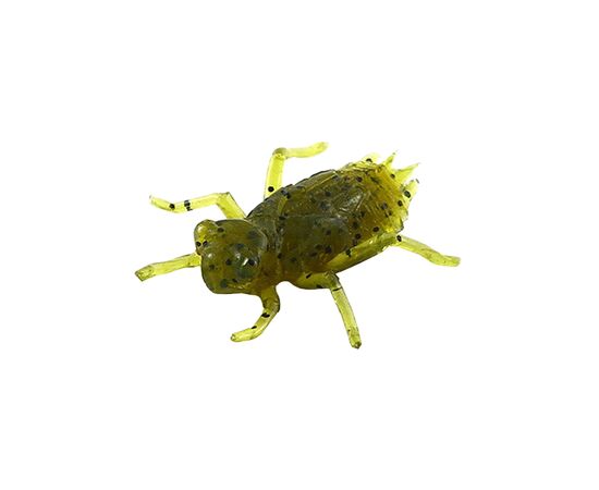 Силикон рыболовный FishUP Dragonfly 0.75" 074 - Green Pumpkin Seed (12шт/уп) (1864.04.75)